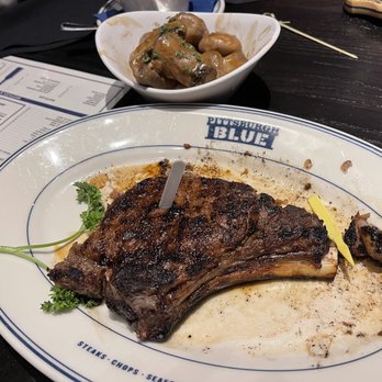 Pittsburgh Blue - The Bone in Rib-eye is the King. - Steakhouses Near Me - Rochester, Minnesota Pittsburgh Blue - The Bone in Rib-eye is the King. - Steakhouses Near Me - Rochester, Minnesota