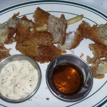 Daily Grill - The fish was mostly all battered.  And WAY too much black pepper in the batter - inedible! - American Near Me - Houston, Texas