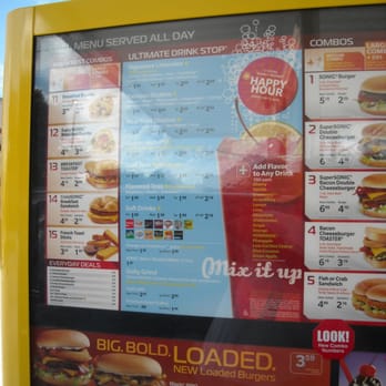 Sonic Drive-In - Fast Food Near Me - Patterson, Louisiana