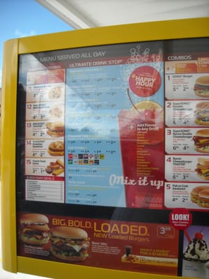 Menu photo 1 Sonic Drive-In Patterson, LA