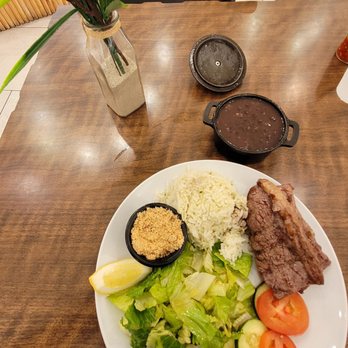 Brazuca Cafe - $21.99 picanha plate - Brazilian Near Me - Costa Mesa, California