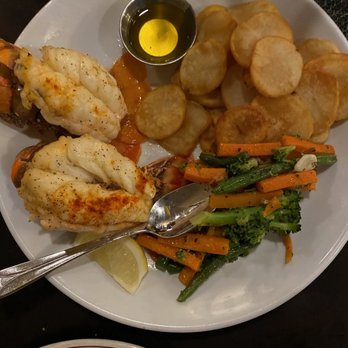 Spanish Pavillion Restaurant - Twin Brazilian lobster tails - Seafood Near Me - Harrison, New Jersey