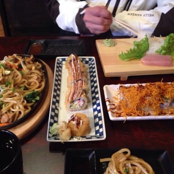 Sushi 7 - Spider and California crunch roll - Sushi Bars Near Me - Vancouver, British Columbia