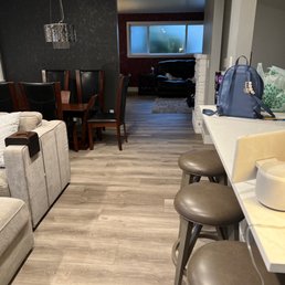 Beautiful, new LVP flooring and base board Beautiful, new LVP flooring and base board