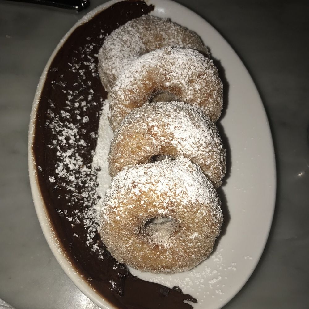 Waypoint - Cinnamon donuts! Waitress added an extra donut since there were four of us - so nice! - Bars Near Me - Cambridge, Massachusetts