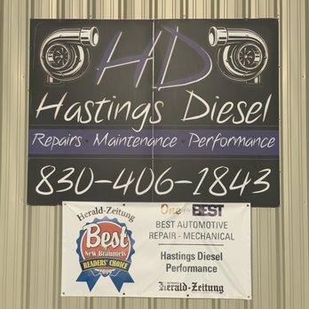 Hastings Diesel Performance - Voted one of the Best 2019 - Auto Repair Near Me - New Braunfels, Texas Hastings Diesel Performance - Voted one of the Best 2019 - Auto Repair Near Me - New Braunfels, Texas