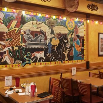Tinga E Tikka - Tables and mural - Mexican Near Me - Westfield, New Jersey Tinga E Tikka - Tables and mural - Mexican Near Me - Westfield, New Jersey
