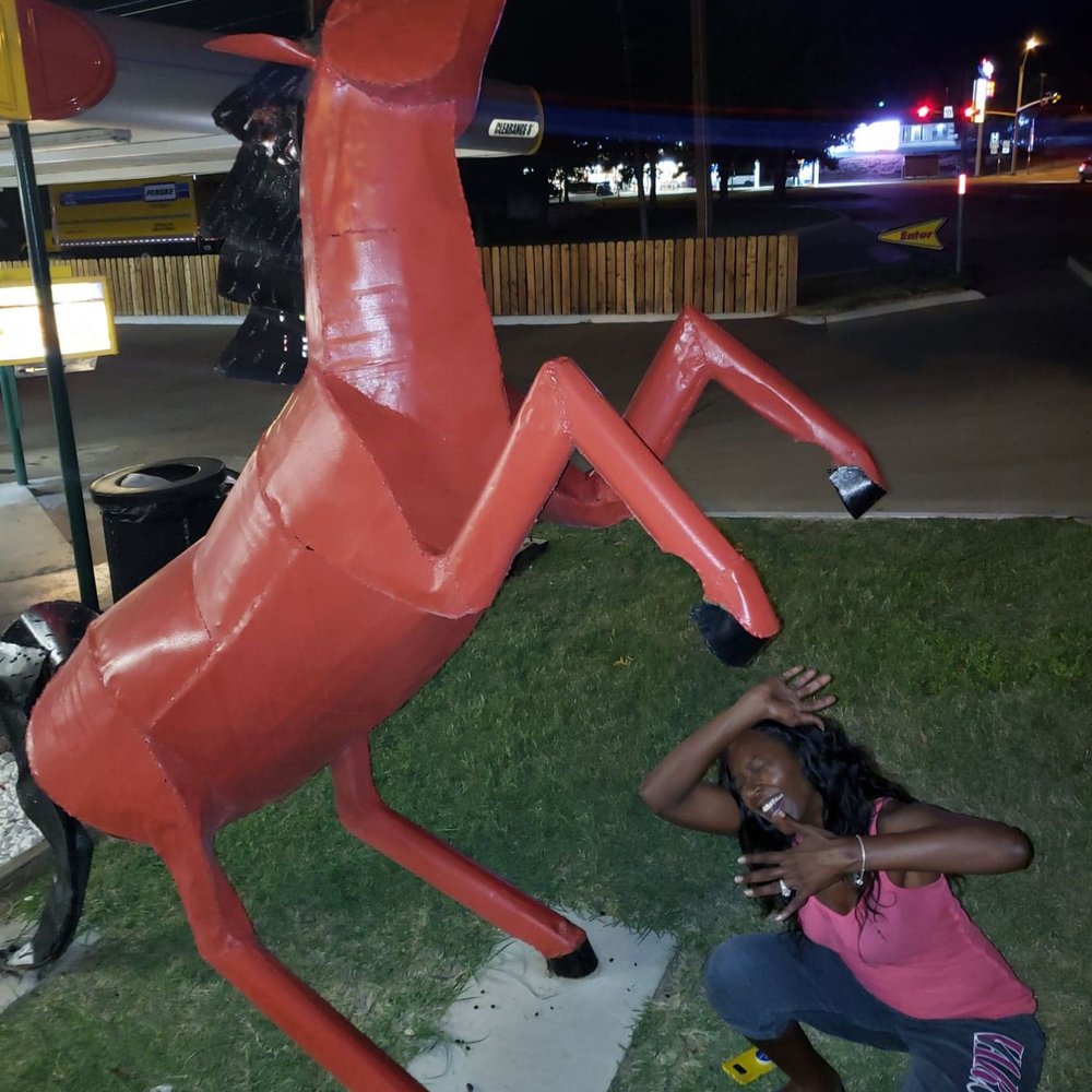 Nothing like a good trampling to work up an appetite! #FollowMeToTampa #CrossCountryCheckInChallenge @TheBlindianBarbie Nothing like a good trampling to work up an appetite! #FollowMeToTampa #CrossCountryCheckInChallenge @TheBlindianBarbie