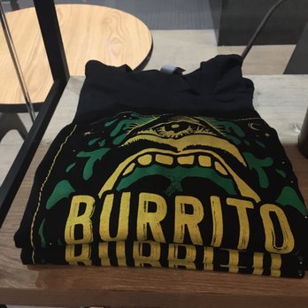 burrito burrito - burrito shirt on a table - Mexican Near Me - Troy, New York burrito burrito - burrito shirt on a table - Mexican Near Me - Troy, New York