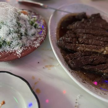 Due Fiori - Cesare salad 8/10 & Brown butter ribeye - 8/10 (was a bit sweet) - Italian Near Me - Long Beach, California