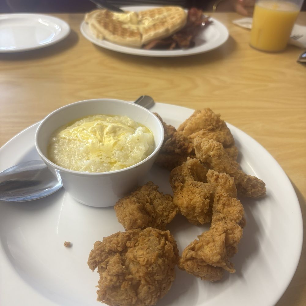 The Serving Spoon - Catfish nuggets. And one chicken nugget. - Breakfast & Brunch Near Me - Inglewood, California