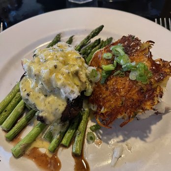 Jak's Grill - Filet mignon $43 with Oscar prep $14 with potato pancake - Steakhouses Near Me - Issaquah, Washington Jak's Grill - Filet mignon $43 with Oscar prep $14 with potato pancake - Steakhouses Near Me - Issaquah, Washington