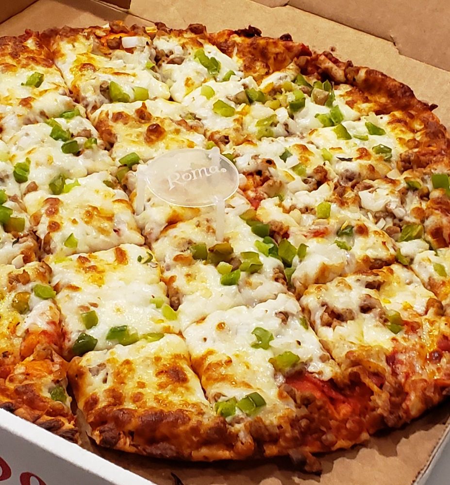 Food from Mabe's Pizza