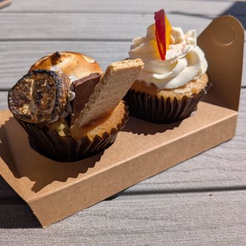 The Apron & Whisk - Smores, Peaches & Cream - Cupcakes Near Me - Union City, California The Apron & Whisk - Smores, Peaches & Cream - Cupcakes Near Me - Union City, California