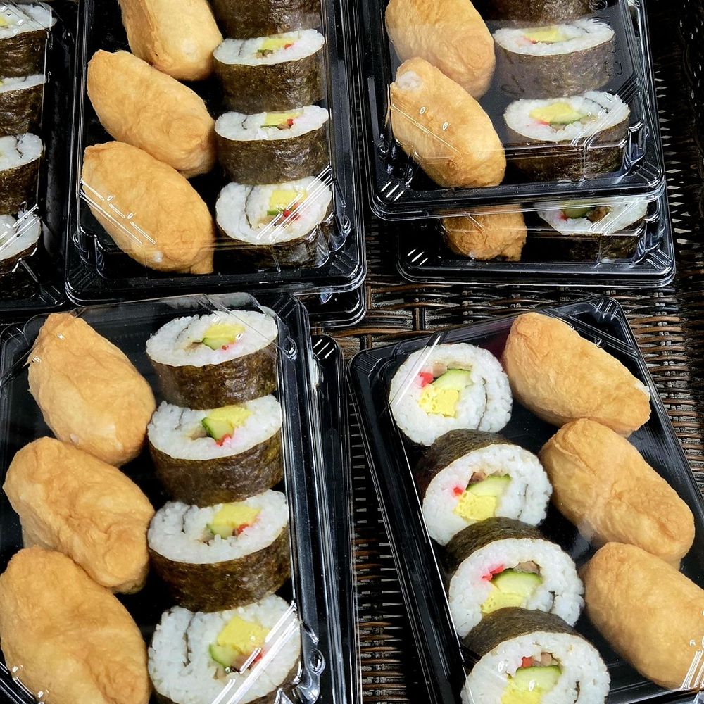 Maki and Inari sushi