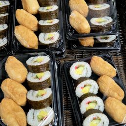 Maki and Inari sushi Maki and Inari sushi