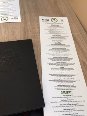 Menu photo 3 Casa Manila Toronto, ON