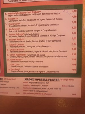 Menu photo 6 Madhu Königs Wusterhausen, BB