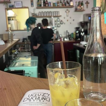Ugly Duckling - Mimosa (partially sipped on, haha!) - Bakeries Near Me - Portland, Maine