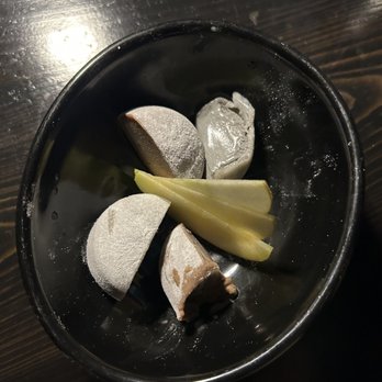 Booze Box - Sesame and chocolate mochi - Cocktail Bars Near Me - Chicago, Illinois