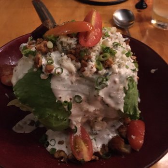 Cabernet Grill - The Steak Knife Wedge Salad - Seafood Near Me - Fredericksburg, Texas