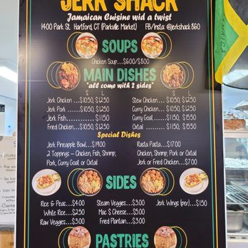 Jerk Shack - Menu - Caribbean Near Me - Hartford, Connecticut Jerk Shack - Menu - Caribbean Near Me - Hartford, Connecticut