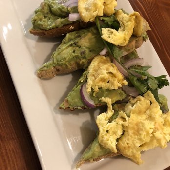 Hidden Cuisine - Avocado spread with scrambled - Breakfast & Brunch Near Me - Moab, Utah