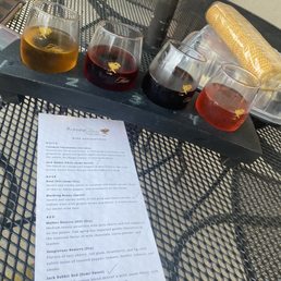 My first flight! A little too sweet for me