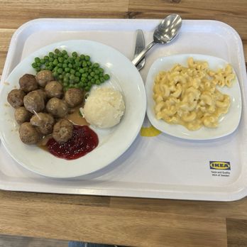 IKEA Restaurant - Meatball plate and Mac and cheese - American Near Me - East Palo Alto, California IKEA Restaurant - Meatball plate and Mac and cheese - American Near Me - East Palo Alto, California