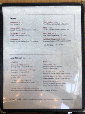 Menu photo 4 Azul Rooftop New York, NY
