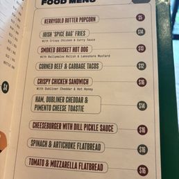 Food menu 7/3/26 Food menu 7/3/26
