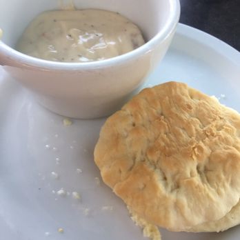 Ed's Place - Biscuit with gravy on the side - New American Near Me - Glendora, California Ed's Place - Biscuit with gravy on the side - New American Near Me - Glendora, California