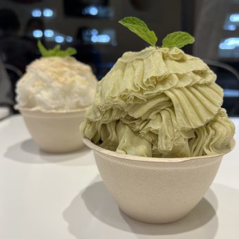 Oakobing - Green Tea Shaved Ice Injeolmi Shaved Ice - Ice Cream & Frozen Yogurt Near Me - Pasadena, California Oakobing - Green Tea Shaved Ice Injeolmi Shaved Ice - Ice Cream & Frozen Yogurt Near Me - Pasadena, California