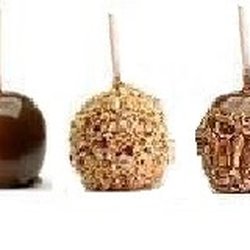 Sweet Street - Sweet Streets Caramel Apples. Granny Smith Apples dipped in Sweet Street Caramel and topped with Peanuts, Pecans, and other toppings.