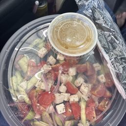 What Petes points cause a Greek salad. Not happy.