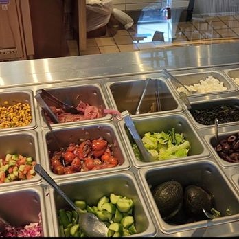 CAVA - Endless toppings included except avocado is an extra cost. My favs are the pickles, cucumbers and olives. - Salad Near Me - Tampa, Florida CAVA - Endless toppings included except avocado is an extra cost. My favs are the pickles, cucumbers and olives. - Salad Near Me - Tampa, Florida