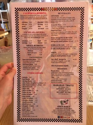 Menu photo 4 Taqueria Corona Harahan, LA Menu photo 4 Taqueria Corona Harahan, LA