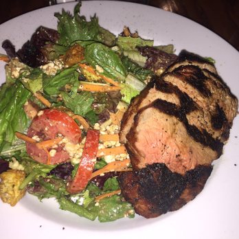 Christopher's Bistro - Steak salad! Without pecans by request. Steak is cooked to order - New American Near Me - Chester, New York Christopher's Bistro - Steak salad! Without pecans by request. Steak is cooked to order - New American Near Me - Chester, New York