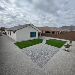 Desert Pointe landscape - Backyard transformation
