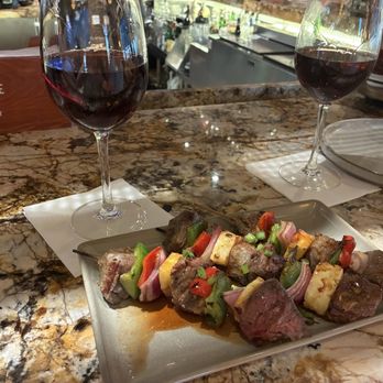 Wildhorse Grill - Bourbon beef kabobs - American Near Me - Denton, Texas Wildhorse Grill - Bourbon beef kabobs - American Near Me - Denton, Texas