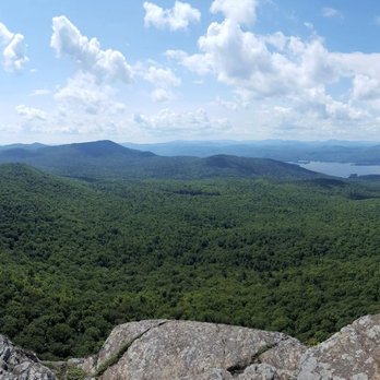 Sleeping Beauty Mountain - Panoramic including Lake George - Hiking Near Me - Fort Ann, New York