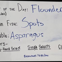 Daily specials Daily specials