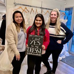 I said Yes to the dress at La Belle Elaine's!! I said Yes to the dress at La Belle Elaine's!!