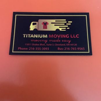 Titanium Moving - Titanium moving moving made easy. - Movers Near Me - Cleveland, Ohio