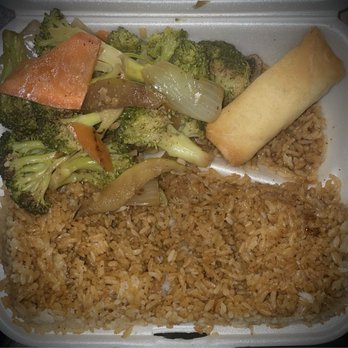 Asian Express - Hibachi Vegetables; Regular Fried Rice; Spring Roll - Asian Fusion Near Me - Columbia, South Carolina Asian Express - Hibachi Vegetables; Regular Fried Rice; Spring Roll - Asian Fusion Near Me - Columbia, South Carolina