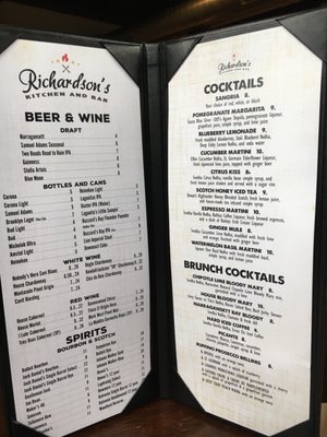 Menu photo 6 Richardson's Kitchen and Bar Warren, RI