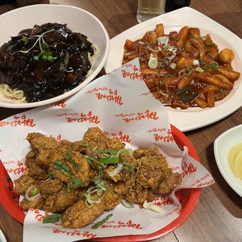 Jjamppong Zizon - 50% spice jjjajangmyeon, Spicy Rice Cakes - 떡볶이, Popcorn Chicken Soy Garlic 간장마늘팝콘치킨 - Korean Near Me - Oakland, California Jjamppong Zizon - 50% spice jjjajangmyeon, Spicy Rice Cakes - 떡볶이, Popcorn Chicken Soy Garlic 간장마늘팝콘치킨 - Korean Near Me - Oakland, California