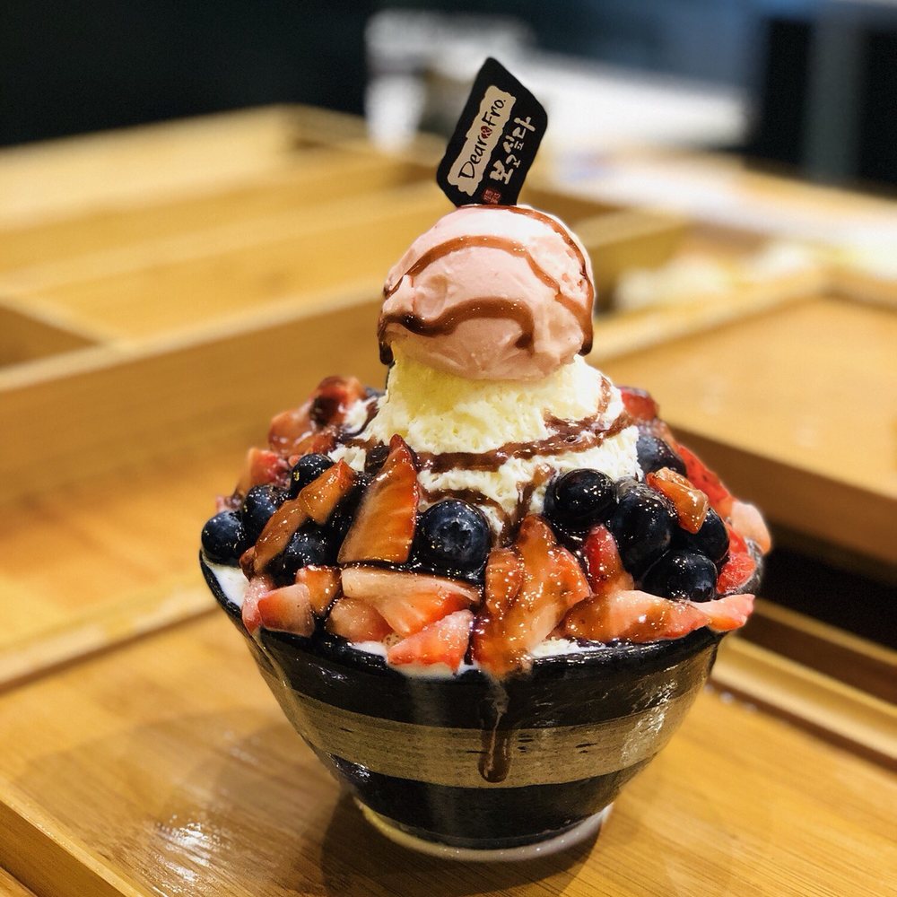 Bingsu Bean - Blueberry Bingsu - Desserts Near Me - Toronto, Ontario Bingsu Bean - Blueberry Bingsu - Desserts Near Me - Toronto, Ontario