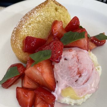 The Henry - Fantastic olive oil cake with strawberry marscapone. Highly recommend this! Worth sharing. - New American Near Me - Carlsbad, California The Henry - Fantastic olive oil cake with strawberry marscapone. Highly recommend this! Worth sharing. - New American Near Me - Carlsbad, California