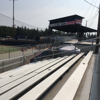 Growden Memorial Park - Announcers booth and bleachers - Parks Near Me - Fairbanks, Alaska